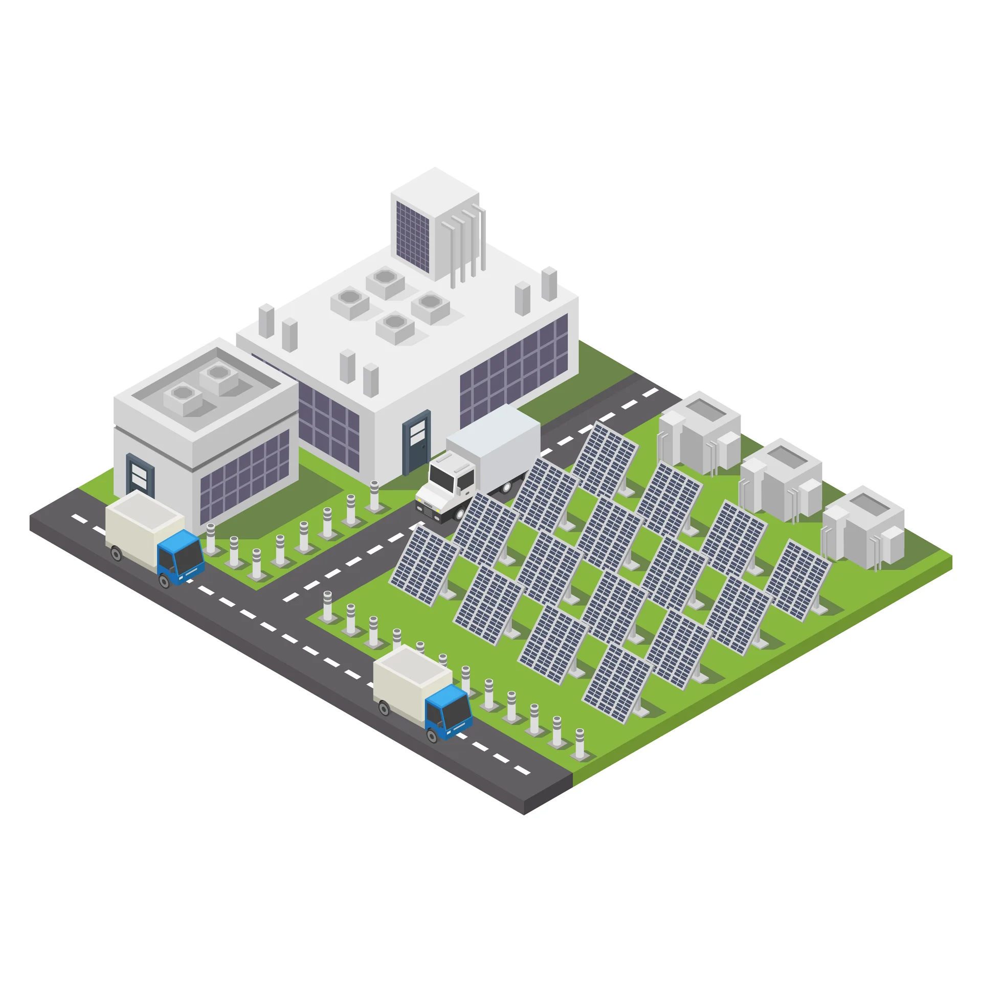 Sistem Fotovoltaic Industrial
